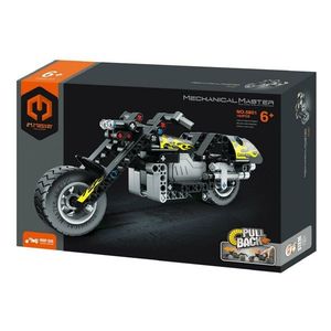 Stavebnica iM.MASTER motorka na spätné natiahnutie, 183 dielikov vyobraziť