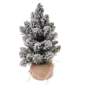 Dekoračný zasnežený stromček Jedľa, 30 cm vyobraziť