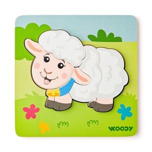 Woody Puzzle Baby Ovečka vyobraziť