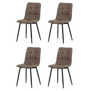 Sada jedálenských stoličiek Vintage CT-281 BR3, 4ks vyobraziť