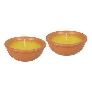 Súprava repelentných sviečok Citronella, 35 g, 2 ks vyobraziť