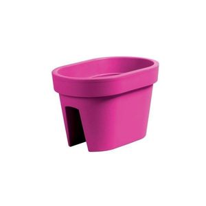 Truhlík na zábradlie Lofly Railing fuchsiová, 40 c, 40 cm vyobraziť