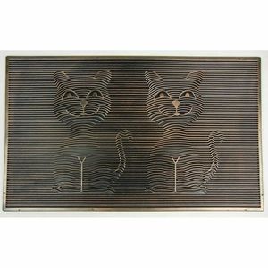 Boma Trading Gumová rohožka Mačky, 45 x 75 cm vyobraziť