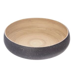 Orion Servírovacia misa točený bambus sivá pr. 30 cm, 30 cm vyobraziť