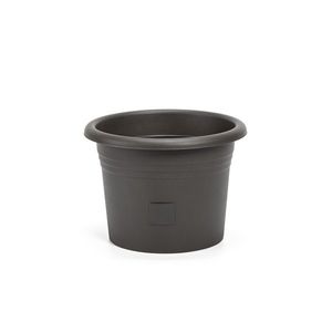 Plastia Samozavlažovací kvetináč Narza pr. 35 cm, antracit, pr. 35 cm vyobraziť