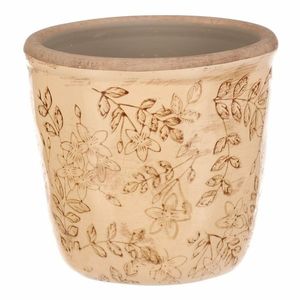 Obal keramický na kvety Flores retro, 13 x 12 cm, 13 cm vyobraziť