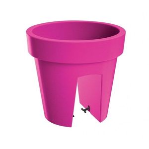 Prosperplast Kvetináč na zábradlie Lofly Railing fuchsiová, 24, 5 cm, 24, 5 cm vyobraziť