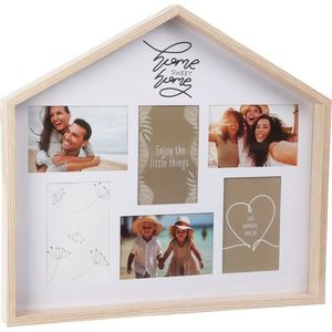 Fotorámček Home Sweet Home MDF so sklom, 47 x 43 x 4 cm vyobraziť