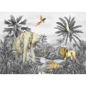 Detská fototapeta Jungle 252 x 182 cm, 4 diely vyobraziť