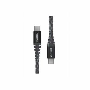 SWISSTEN Nabíjací kábel kevlarový USB-C USB-C, 1, 5 m vyobraziť