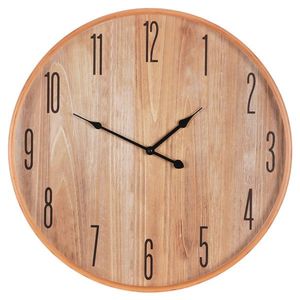 Nástenné hodiny Lourdes, pr. 53 cm, MDF vyobraziť