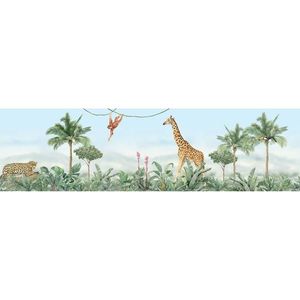 Samolepiaca bordúra Jungle 2, 500 x 13, 8 cm vyobraziť