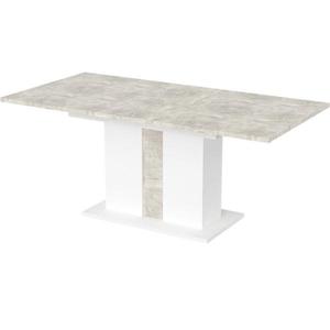 Rozkladací stôl Grays 134/174x90 cm betón/biela vyobraziť