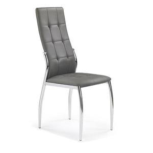 Stolička K209 kov/ekokoža popol 43x54x101 vyobraziť