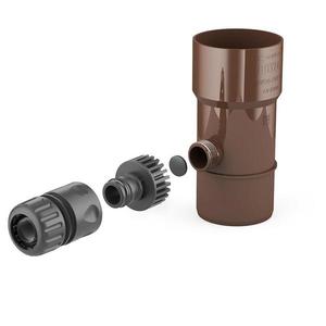 Zberač dažďovej vody 63 mm hnedý vyobraziť