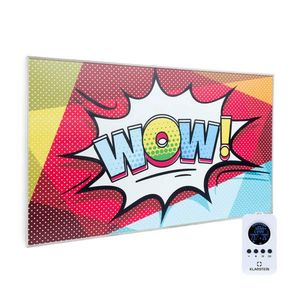 Klarstein Wonderwall Air Art 60, infračervený ohrievač, 101 x 60 cm, 600 W, nástenná inštalácia, diaľkové ovládanie vyobraziť