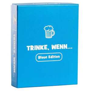 Spielehelden Trinke wenn... Blaue Edition Hra na pitie 100+ otázok Počet hráčov: 2+ Vek: od 18 vyobraziť