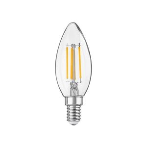 LIVARNO® Filamentová LED žiarovka (sviečka E14) vyobraziť