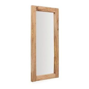 Nástenné zrkadlo s dreveným rámom 80x180 cm Maden – Kave Home vyobraziť