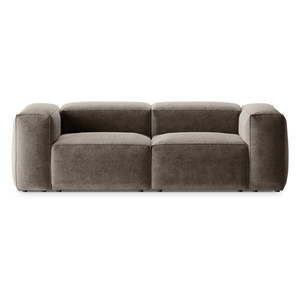 Hnedá pohovka 224 cm Bergamo – Cosmopolitan Design vyobraziť