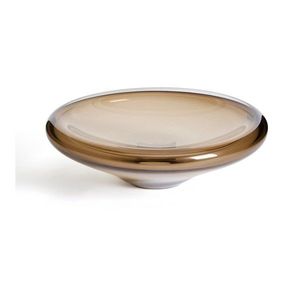 Béžová sklenená misa ø 31 cm Zolira – Kave Home vyobraziť