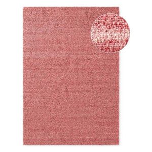 Tmavoružový ručne tkaný koberec z materiálu buklé 200x290 cm Notting Hill Portobello – Ted Baker vyobraziť