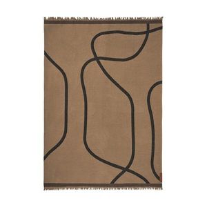 Svetlohnedá deka 130x175 cm Shadow – Mette Ditmer Denmark vyobraziť