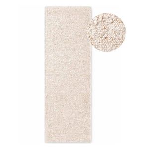 Krémový ručne tkaný behúň z materiálu buklé 80x200 cm Notting Hill Portobello – Ted Baker vyobraziť