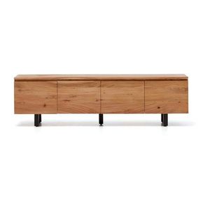 TV stolík z masívu akácie v prírodnej farbe 200x58x40 cm Uxue – Kave Home vyobraziť