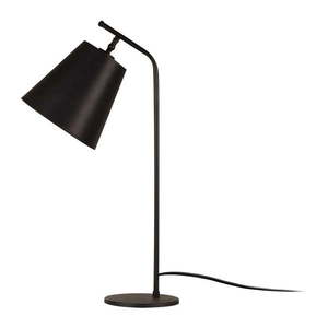 Čierna stolová lampa s textilným tienidlom (výška 67 cm) Salihini – Opviq lights vyobraziť