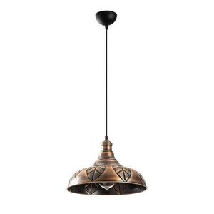 Závesné svietidlo v bronzovej farbe s kovovým tienidlom ø 31 cm Chandelier – Opviq lights vyobraziť