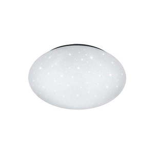 Biele stropné LED svietidlo Reality Putz, priemer 40 cm vyobraziť