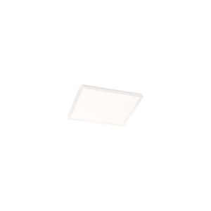 Biele štvorcové stropné LED svietidlo Reality Camillus, 30 x 30 cm vyobraziť