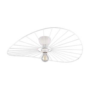 Biele stropné svietidlo ø 60 cm Chapeau – Reality vyobraziť