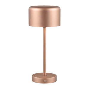 LED stmievateľná stolová lampa v medenohnedej farbe (výška 30 cm) Jeff – Reality vyobraziť