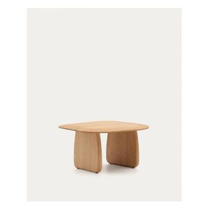 Odkladací stolík z dubového dreva 70x71 cm Pirita – Kave Home vyobraziť