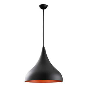 Čierne závesné svietidlo s kovovým tienidlom ø 41 cm Sağlam – Opviq lights vyobraziť