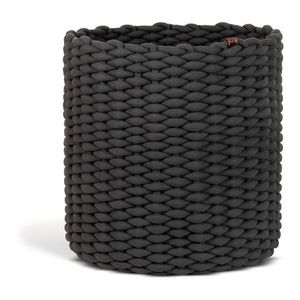 Látkový košík ø 40x40 cm Peach Skin Round XL – Bigso vyobraziť