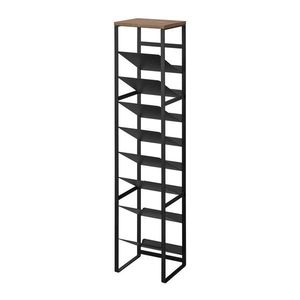 Čierny kovový regál na víno počet fliaš 16 20x88, 5x19 cm Tower – YAMAZAKI vyobraziť