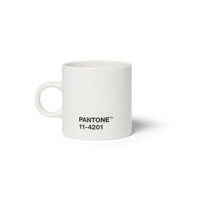 Biely keramický hrnček na espresso 120 ml Cloud Dancer - Pantone vyobraziť