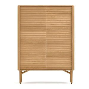 Skrinka v dekore duba v prírodnej farbe 104, 5x144x40 cm Lenon – Kave Home vyobraziť