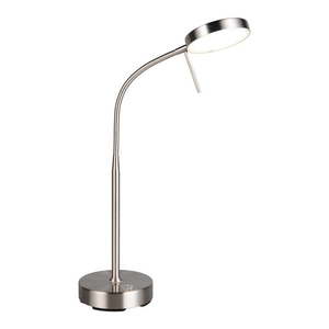 LED stolová lampa v striebornej farbe (výška 45 cm) Moreno – Reality vyobraziť
