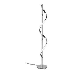 LED stmievateľná stojaca lampa v lesklo striebornej farbe (výška 120 cm) Isabel – Reality vyobraziť