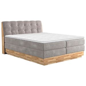 BOXSPRINGOVÁ POSTEĽ, 160/200 cm, béžová vyobraziť