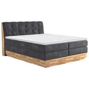 BOXSPRINGOVÁ POSTEĽ, 180/200 cm, antracitová vyobraziť