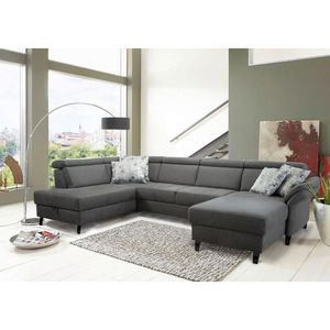 Sit & More SEDACIA SÚPRAVA, textil, antracitová vyobraziť