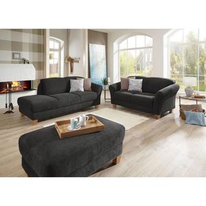 Sit & More DVOJMIESTNA POHOVKA, textil, čierna vyobraziť