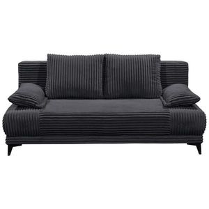 MID.YOU ROZKLADACIA POHOVKA, textil, čierna vyobraziť