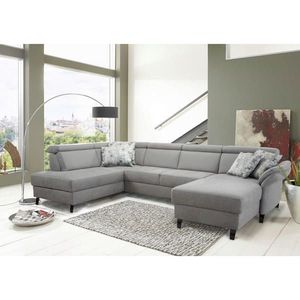 Sit & More SEDACIA SÚPRAVA, textil, svetlosivá vyobraziť