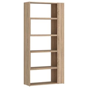 REGÁL, dub sonoma, 82-146/180/35 cm vyobraziť